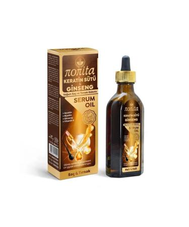 nonita Keratin Milk and Ginseng Serum 100ML