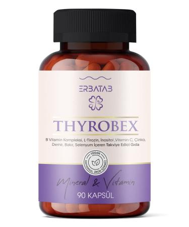 Erbatab Thyrobex Multivitamin & Mineral 90 Capsule