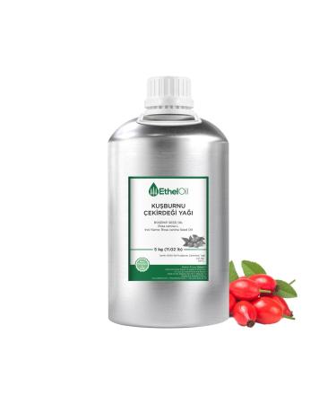 Etheloil Rosehip Seed Oil - - 5 Kg - 0 Pure and Natural Fixed Oil - Manufacturer