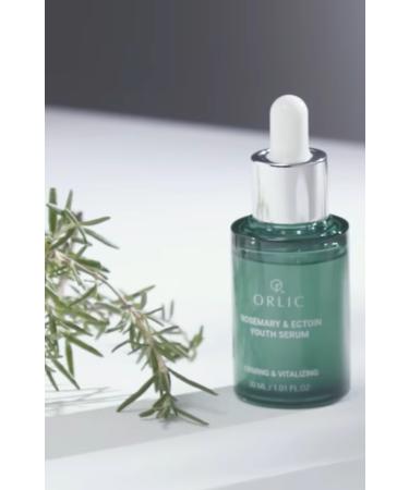 Orlic Rosemary & Ectoin Youth Serum - Rosemary & Ectoin Essence Moisturizing Anti-Aging Korean Face Serum - Buy Online on GoSupps.com