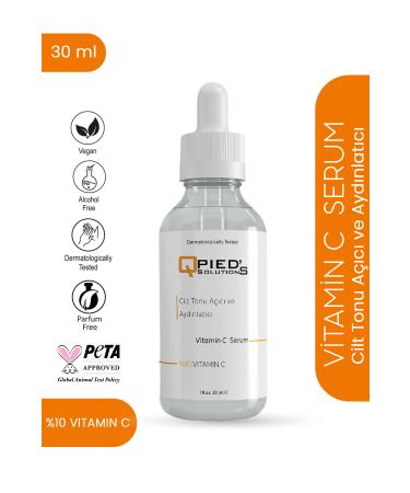 Qpieds Solutions Qpied's Solutions Skin Tone Lightening and Brightening Vitamin C Serum 30 ml (Vitamin C)