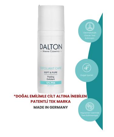 DALTON MARINE COSMETICS Purifying Moisturizing Soothing Skin Barrier Strengthening Pha Peeling Gel for Sensitive Skin