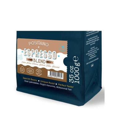 Moliendo Positano Espresso Blend Coffee (COFFEE BEANS) 1000 G - Buy Online on GoSupps.com