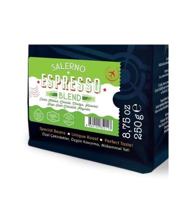 Moliendo Salerno Espresso Blend Coffee (COFFEE BEANS) 250 G - Buy Online on GoSupps.com