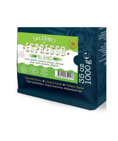 Moliendo Salerno Espresso Blend Coffee (COFFEE BEANS) 1000 G - Buy Online on GoSupps.com
