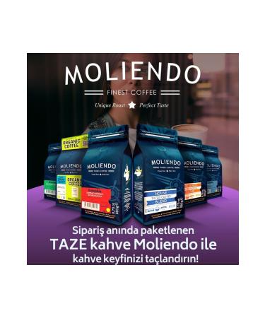Moliendo Salerno Espresso Blend Coffee (COFFEE BEANS) 1000 G - Buy Online on GoSupps.com