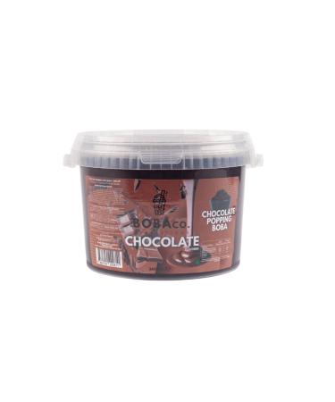 TheBobaCo. Bubblicious Bubble Tea Boba - Chocolate / Chocolate 3 4kg