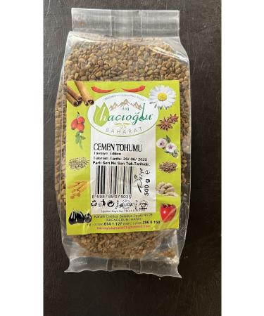 Hac o lu spice Hatay Local Fenugreek Seed Grain (Boy Herb) 500 gr