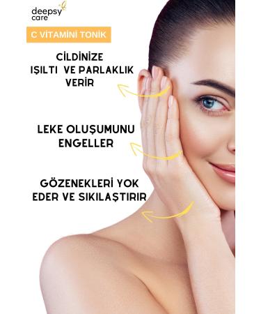Deepsy Care Vitamin C Toner Brightening Anti-Spot Pore Tightener - Buy Online on GoSupps.com