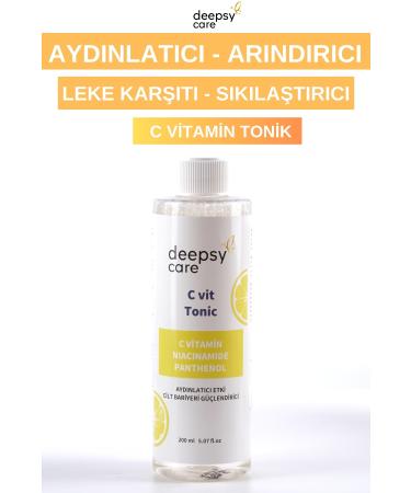 Deepsy Care Vitamin C Toner Brightening Anti-Spot Pore Tightener
