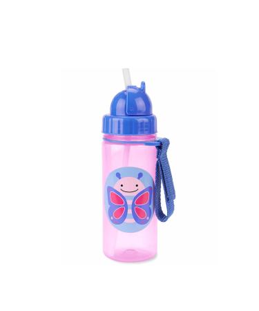 Skip Hop Butterfly Zoo Straw Drinker