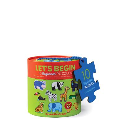 Crocodile Creek Forest 10 Piece Progressive Puzzle