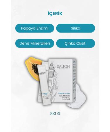 DALTON MARINE COSMETICS Purifying and Smoothing for All Skin Types Comfort Clean Sensitive Enzyme Peeling - Buy Online on GoSupps.com