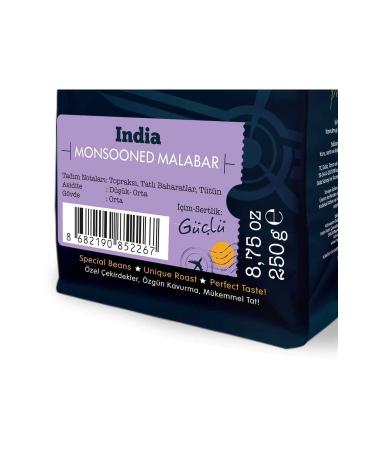 Moliendo India Monsooned Malabar Regional Coffee (Coffee Beans) 250 G. - Buy Online on GoSupps.com