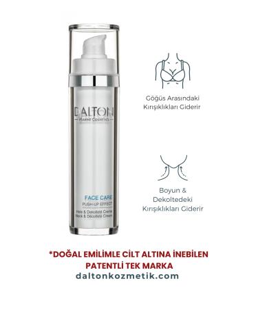 DALTON MARINE COSMETICS Smoothing and Moisturizing Face Care Lifting Effective Neck & Decollete Cream for All Skin Types - Buy Online on GoSupps.com
