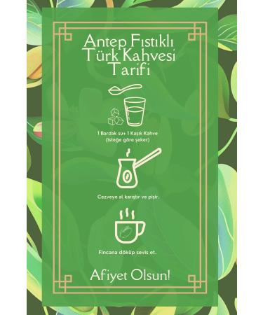 Nice Match Turkish Coffee with Pistachio Turkish Coffee with Pistachio Flavor 200 Gr - Buy Online on GoSupps.com