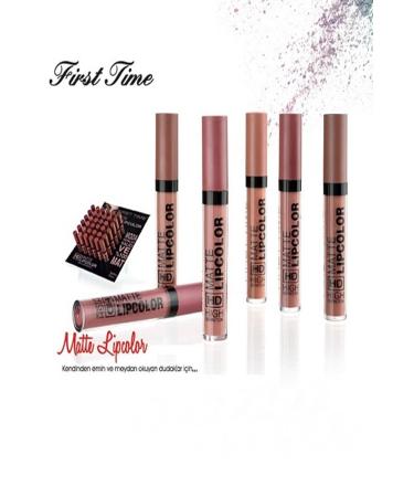 First Time First Time Matte Lipcolor HD Bag Gift - 312 - Buy Online on GoSupps.com
