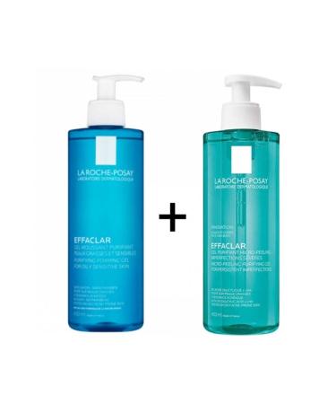 La Roche Posay Effaclar Cleansing Gel Oily 400 ml / Effaclar Micro-peeling Purifying Gel 400 ml