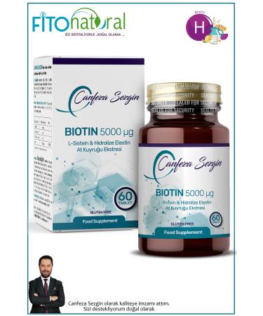 Canfeza Sezgin Biotin L-cysteine & Hydrolyzed Elastin & Horsetail Extract - Buy Online on GoSupps.com
