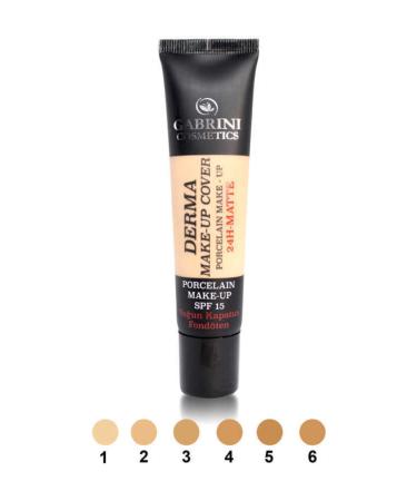 Gabrini Gabrini Derma Make-up Cover Porcelain 24h-matte Intensive Cover Foundation 101