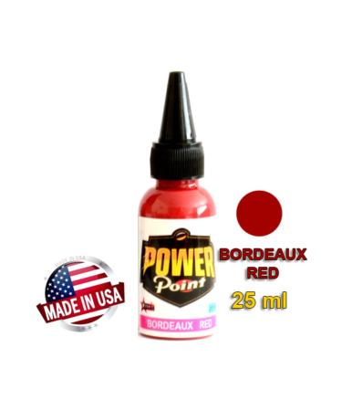 POWER POINT Burgundy Permanent Makeup Lip Color USA 25 Ml