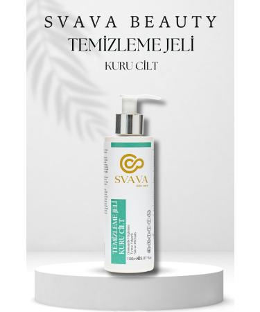 Svava Facial Cleansing Gel Sensitive Dry Skin Moisturizing Refreshing Purifying 150ml