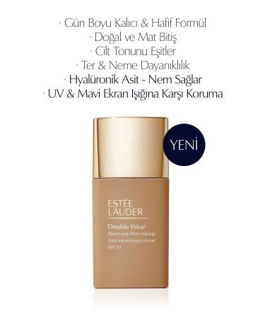 Estee Lauder MOISTURIZING TRANSPARENT LIGHT TEXTURED FOUNDATION SPF20 - 30ML COLOR: 4N1 SHELL BEIGE KEYON1474
