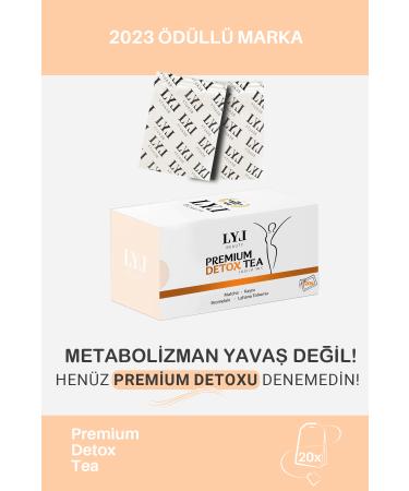 LYL BEAUTY Bromelain-cabbage-matcha-apricot Premium Detox Tea--weight and Edema Reliever