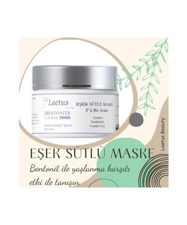 Laetus Beauty Bentonite Clay Donkey Milk Face Mask