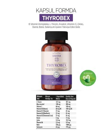 Erbatab Thyrobex Multivitamin & Mineral 90 Capsule - Buy Online on GoSupps.com