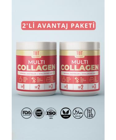 TBT Collagen Peptide + Hyaluronic Acid + Herbal Extracts + Vitamin Complex 2 Pieces | 300x2 Gr |