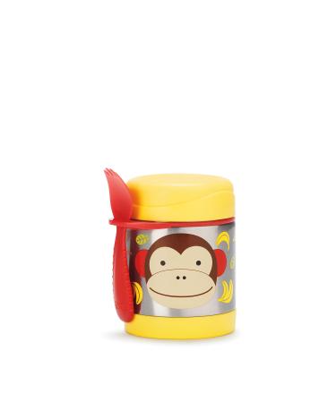 Skip Hop Monkey 2 Piece Stainless Steel Food Storage and Transport Thermos