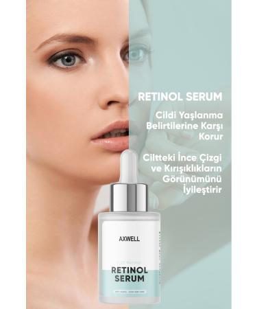 AXWELL Anti-Wrinkle Repairing and Brightening Retinol Serum - Buy Online on GoSupps.com