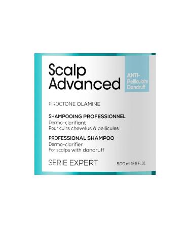 L'oreal Professionnel Serie Expert Scalp Advanced Vegan Anti-Dandruff Shampoo for All Hair Types 500ml/16.09fl.oz - Buy Online on GoSupps.com