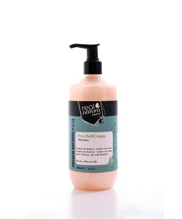 REAL NATURA INTENSIVO REAL NATURA CHAMP SEM SAL PRO-ANTICASPA 500ML