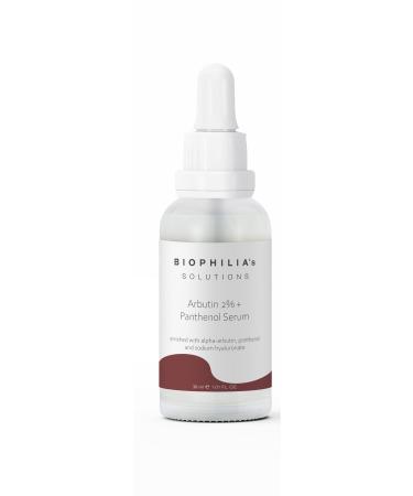 BIOPHILIA's SOLUTIONS Arbutin 2% + Panthenol Blemish Serum - Buy Online on GoSupps.com