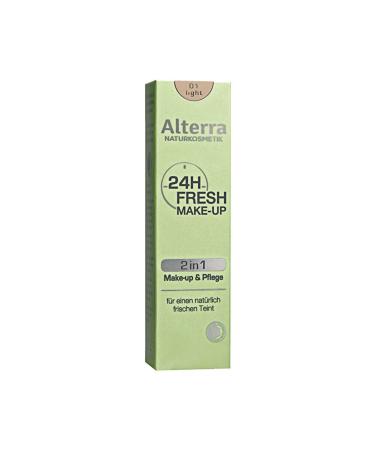 Alterra Organic Moisturizing Vegan Foundation 01 Light 30 ml