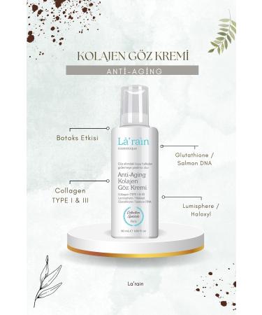 La rain Collagen Eye Cream Helps to Remove Dark Circles Under Eyes 50ml - Buy Online on GoSupps.com