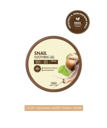 PEKAH Snail Mucin Containing Anti-Sensitivity and Anti-Wrinkle Moisturizing Gel 300ml Snail Soothing Gel
