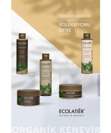ECOLATIER Organic Shower Gel Hemp Tightening Firming Nourishing Moisturizing Refreshing 350 ml - Buy Online on GoSupps.com