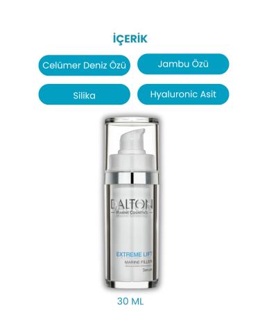 DALTON MARINE COSMETICS Instant Plumping Extreme Lift Serum with Botox Effect for Mature Skin - Buy Online on GoSupps.com