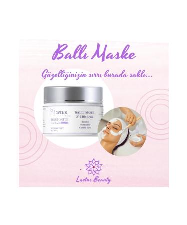 Laetus Beauty Bentonite Clay Honey Face Mask