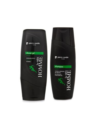 Pierre Cardin Energy Anti-Dandruff Shampoo & Shower Gel - Set of 2