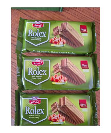 Mixed LARK LANDO ROLEX HAZELNUT WAFER 50 GR