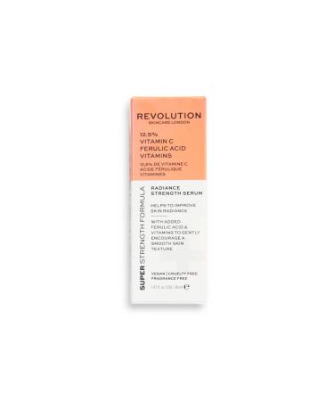 Revolution Skincare 12.5% Vitamin C & Ferulic Acid & Vitamins High Antioxidant Brightening Serum 30 ml - Buy Online on GoSupps.com