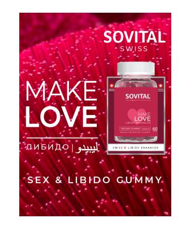 SOVITAL WOMEN & MEN ENERGY POWER DESIRE HARMONY / LIBOX + MAKE LOVE SWISS PATENTED - Buy Online on GoSupps.com