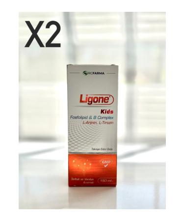 Rcfarma Ligone Kids Phospholipid & B Complex 150 ml SET OF 2