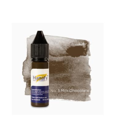 HANAFY Permanent Makeup Eyebrow Pigment N 3 15 ML