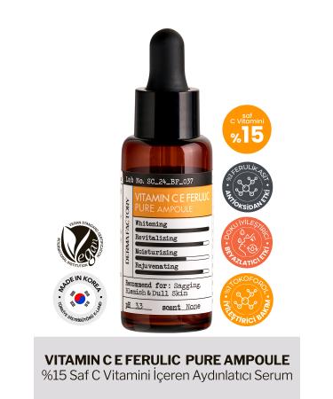DERMA FACTORY Pure Vitamin C Brightening Serum Derma Factory Pure Vitamin CE Ferulic Ampoule