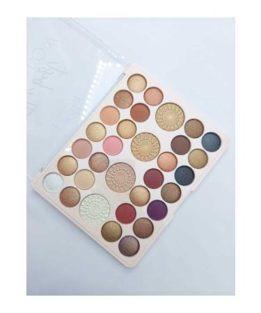SEVRU Eyeshadow Velvety Texture Earth Tones 32 Color Highlighting Eyeshadow Palette